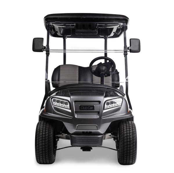 Frontbillede af en golfvogn Videre fra Club Car.